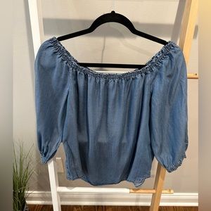 White House Black Market off shoulder top